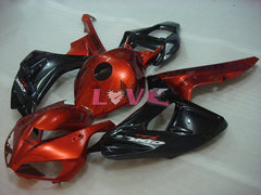 Fireblade - Orange Black Fairings and Bodywork For 2006-2007 CBR1000RR #LF7264