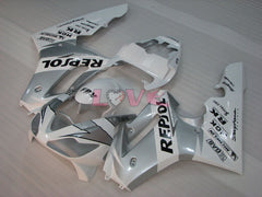 MICHELIN - White Grey Fairings and Bodywork For 2006-2008 Daytona 675 #LF4804
