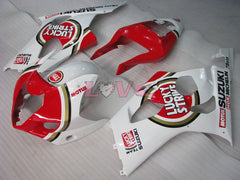 Lucky Strike - Red White Fairings and Bodywork For 2003-2004 GSX-R1000 #LF6019