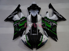 Monster - Green White Black Fairings and Bodywork For 2008-2016 YZF-R6 #LF3396