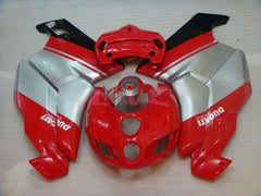 Factory Style - Red Silver Fairings and Bodywork For 2005-2006 749 #LF5713