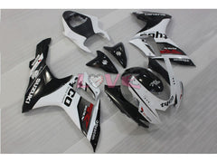 Factory Style - White Black Fairings and Bodywork For 2011-2026 GSX-R600 #LF6173