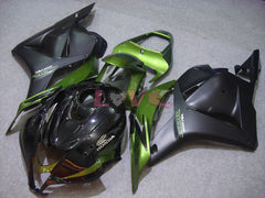 Factory Style - Green Black Matte Fairings and Bodywork For 2009-2012 CBR600RR #LF7373
