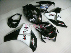West - White Black Fairings and Bodywork For 2008-2011 CBR1000RR #LF7101