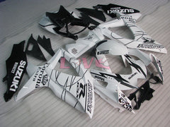 Corona - White Black Fairings and Bodywork For 2008-2010 GSX-R750 #LF6454