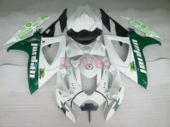Jordan - Green White Fairings and Bodywork For 2006-2007 GSX-R750 #LF6536