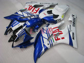 FIAT MOTUL - Blue White Fairings and Bodywork For 2006-2007 YZF-R6 #LF6898