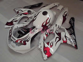 Customize - Red White Fairings and Bodywork For 1997-2007 YZF600R #LF7952