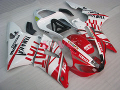 FIAT - Red White Fairings and Bodywork For 2000-2001 YZF-R1 #LF3624