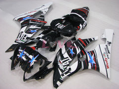 Monster - White Black Fairings and Bodywork For 2006-2007 YZF-R6 #LF3453