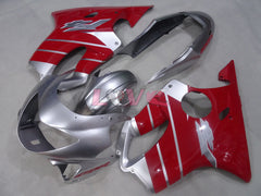 Factory Style - Red Silver Fairings and Bodywork For 1999-2000 CBR600F4 #LF4519