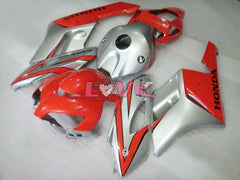 Fireblade - Red Silver Fairings and Bodywork For 2004-2005 CBR1000RR #LF7354