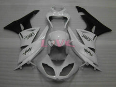 Factory Style - White Black Fairings and Bodywork For 2009-2012 NINJA ZX-6R #LF5886