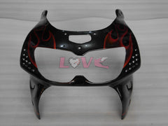 Flame - Orange Black Fairings and Bodywork For 1994-1995 CBR900RR #LF3017