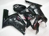Flame - Black Fairings and Bodywork For 2003-2004 NINJA ZX-6R #LF3322