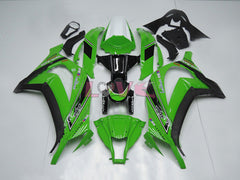 Factory Style - Green Black Fairings and Bodywork For 2011-2015 Ninja ZX-10R #LF4822