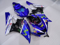 Monster - Blue White Black Fairings and Bodywork For 2006-2007 YZF-R6 #LF3465