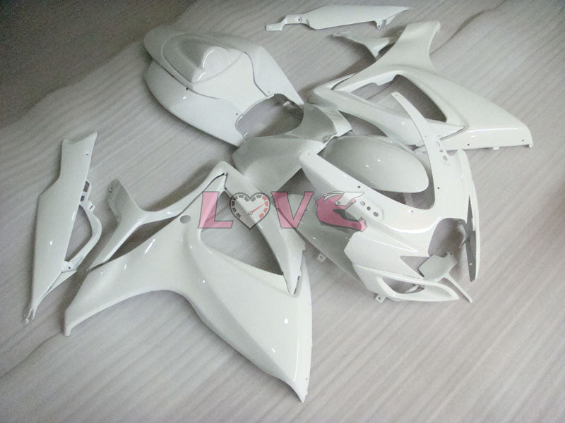 Factory Style - White Fairings and Bodywork For 2006-2007 GSX-R600 #LF6365
