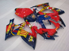 FCB - Red Blue Fairings and Bodywork For 2006-2007 GSX-R600 #LF4053