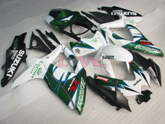 Corona - Green White Fairings and Bodywork For 2008-2010 GSX-R600 #LF3957