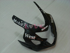 West - White Black Fairings and Bodywork For 2004-2005 GSX-R750 #LF6602