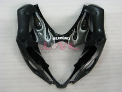 Flame - White Black Fairings and Bodywork For 2005-2006 GSX-R1000 #LF5893