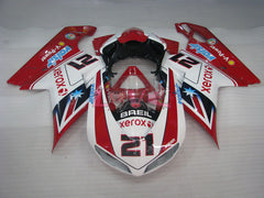Xerox - Red White Fairings and Bodywork For 2007-2009 1098 #LF5598