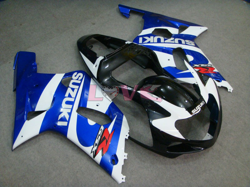 Factory Style - Blue White Fairings and Bodywork For 2000-2002 GSX-R1000 #LF6092
