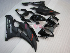 Factory Style - Black Matte Fairings and Bodywork For 2006-2007 YZF-R6 #LF3435