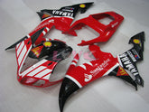 Santander - Red Black Fairings and Bodywork For 2002-2003 YZF-R1 #LF3588