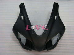 No sticker / decal Factory Style - Black Matte Fairings and Bodywork For 1998-1999 YZF-R1 #LF3579
