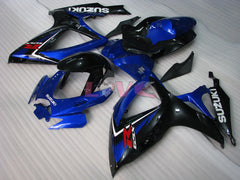 Factory Style - Blue Black Fairings and Bodywork For 2006-2007 GSX-R750 #LF6492