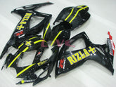 Rizla+ - Yellow Black Fairings and Bodywork For 2006-2007 GSX-R750 #LF4018