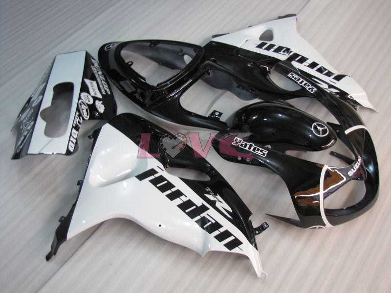 Jordan - White Black Fairings and Bodywork For 1998-2003 TL1000R #LF3732