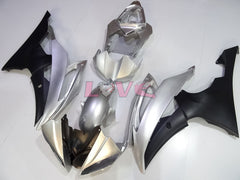 Factory Style - Black Silver Fairings and Bodywork For 2008-2016 YZF-R6 #LF3394