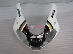 Lucky Strike - White Black Fairings and Bodywork For 2004-2009 RSV 1000 R #LF3067