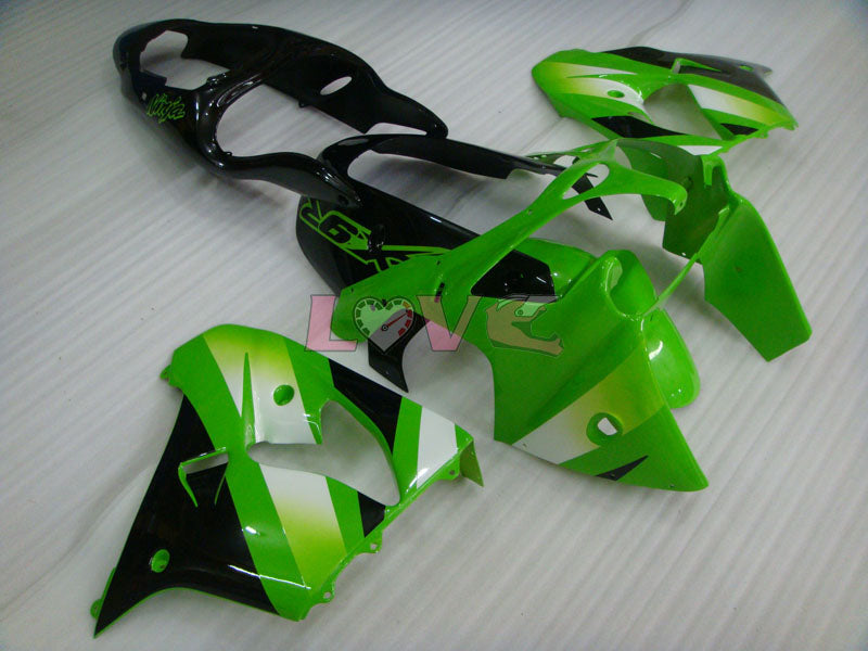 Factory Style - Green Black Fairings and Bodywork For 2000-2001 NINJA ZX-9R #LF3297
