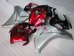 Fireblade - Red Silver Fairings and Bodywork For 2008-2011 CBR1000RR #LF7153