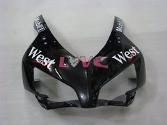 West - White Black Fairings and Bodywork For 2004-2005 CBR1000RR #LF4387