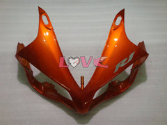 Factory Style - Orange Black Matte Fairings and Bodywork For 2007-2008 YZF-R1 #LF6960