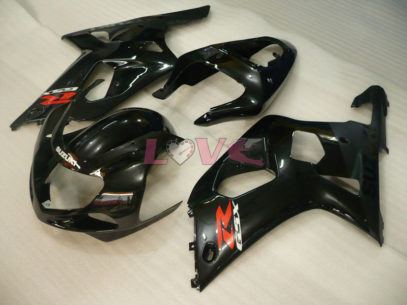 Factory Style - Black Fairings and Bodywork For 2000-2002 GSX-R1000 #LF4172