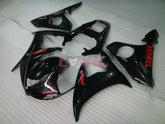 Factory Style - Red Black Fairings and Bodywork For 2003-2004 YZF-R6 #LF3548