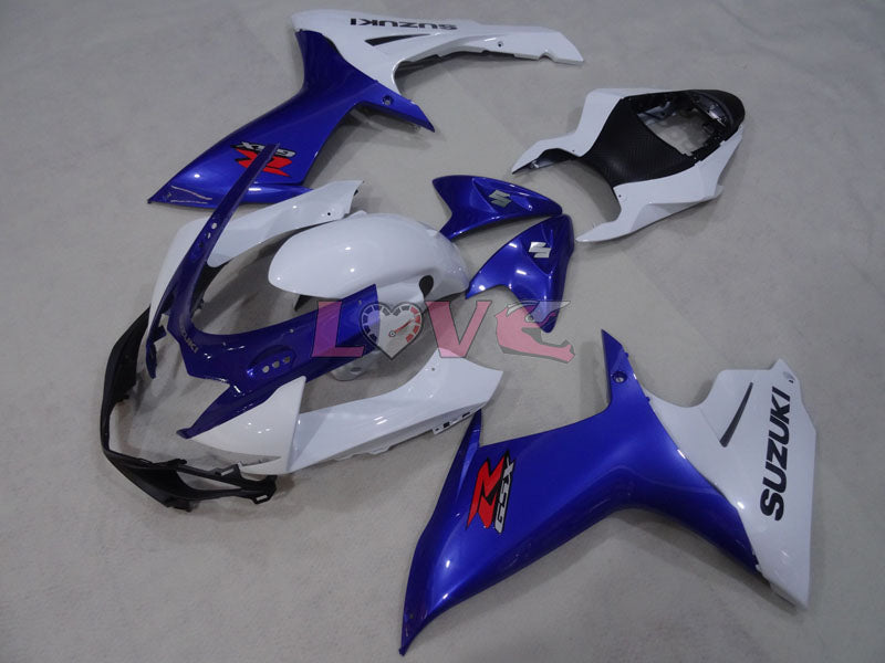 Factory Style - Blue White Fairings and Bodywork For 2011-2026 GSX-R600 #LF3891