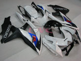 Factory Style - White Black Fairings and Bodywork For 2008-2010 GSX-R600 #LF3952