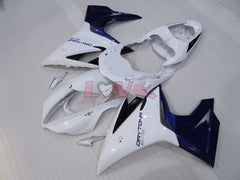 Factory Style - Blue White Fairings and Bodywork For 2013-2014 Daytona 675 #LF3047