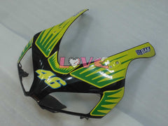 Rossi - Yellow Black Fairings and Bodywork For 2006-2007 CBR1000RR #LF4382