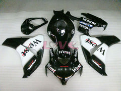 West - White Black Fairings and Bodywork For 2008-2011 CBR1000RR #LF7101