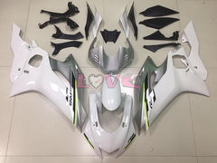 Factory Style - White Silver Fairings and Bodywork For 2017-2022 YZF-R6 #LF7797