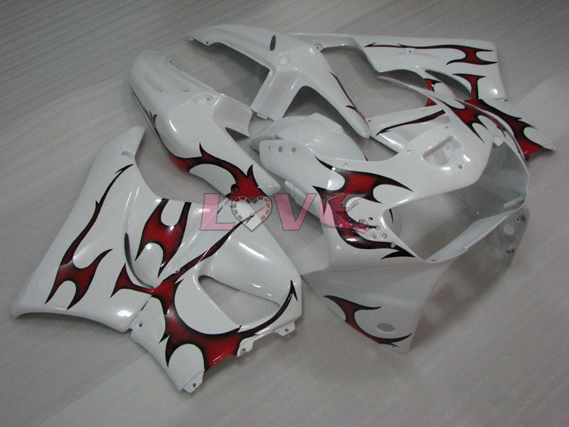Customize - Red White Fairings and Bodywork For 1998-1999 CBR919RR #LF7979