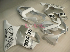 Repsol - White Silver Fairings and Bodywork For 2001-2003 CBR600F4i #LF7636